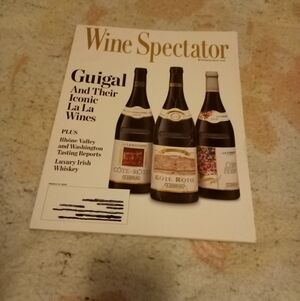 Wine Spectator Magazine E. Guigal/Rhone Valley March 31 2024